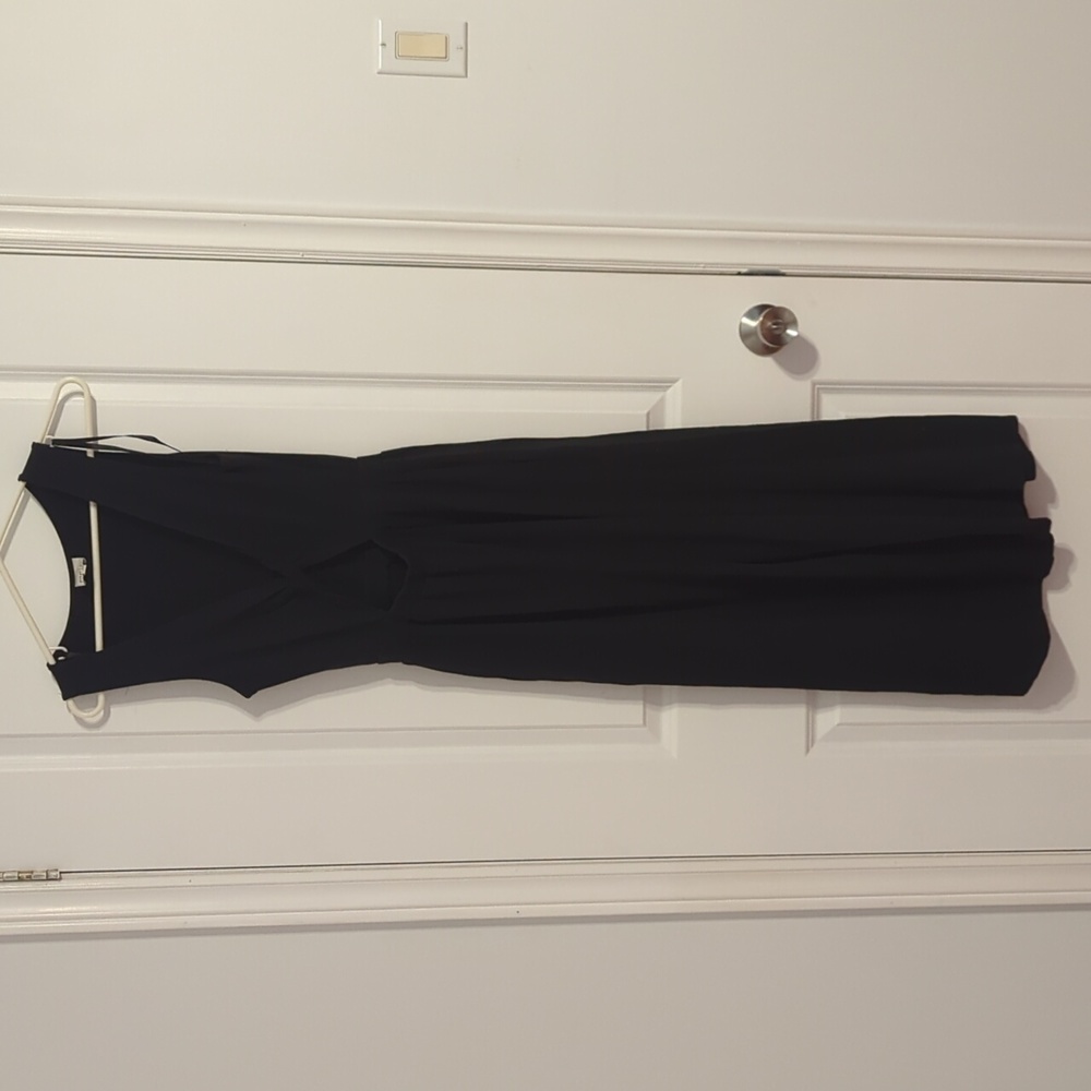 Criss-cross Front Jumpsuit